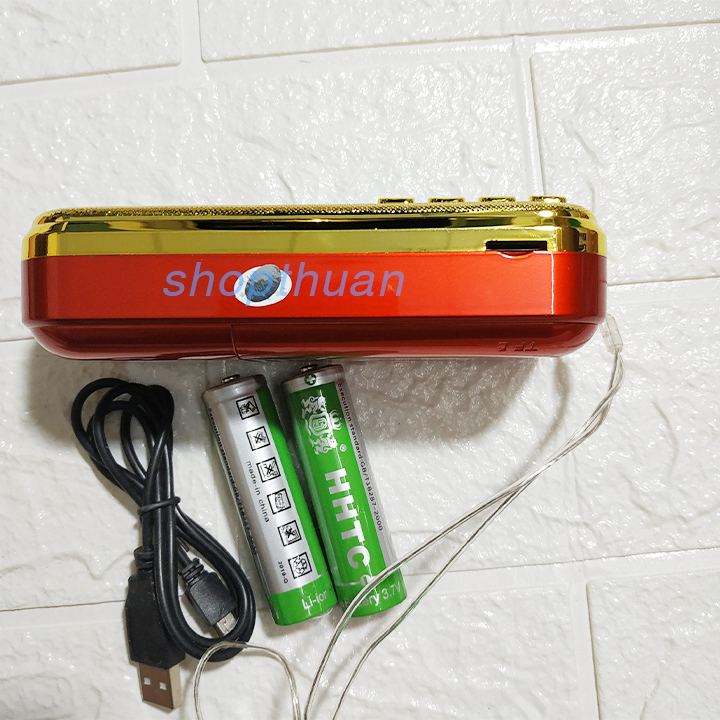 3 loa Craven CR-836s the nho usb fm 2 pin Loa Craven CR-836s 2 Pin - Có Đèn Pin Nghe Thẻ Nhớ USB