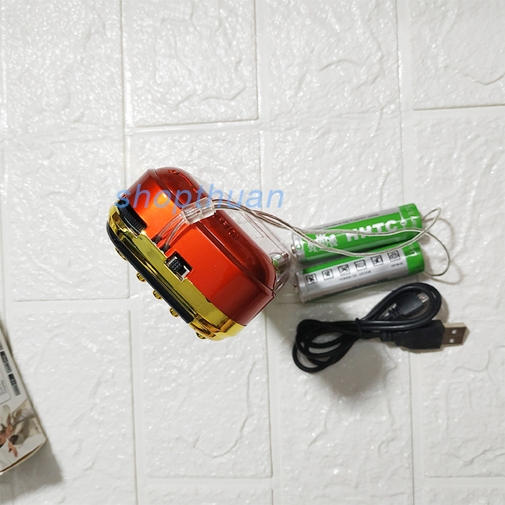 4 loa Craven CR-836s the nho usb fm 2 pin Loa Craven CR-836s 2 Pin - Có Đèn Pin Nghe Thẻ Nhớ USB