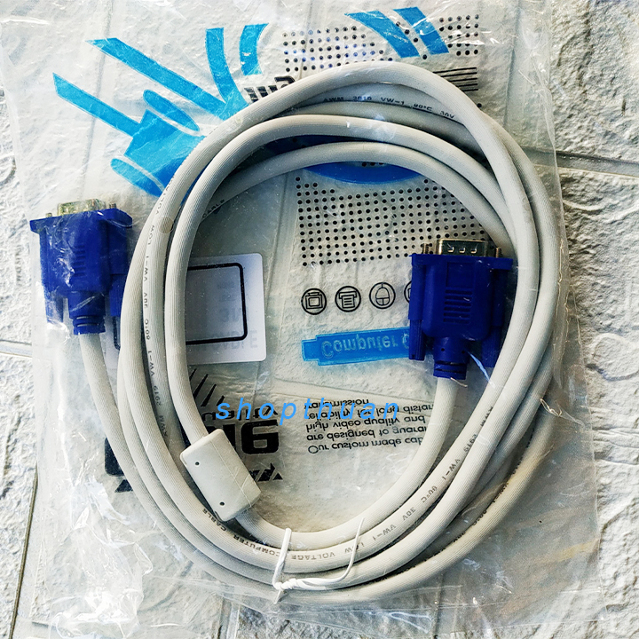 cap vga 3m Cáp VGA 3 Mét Màu Trắng