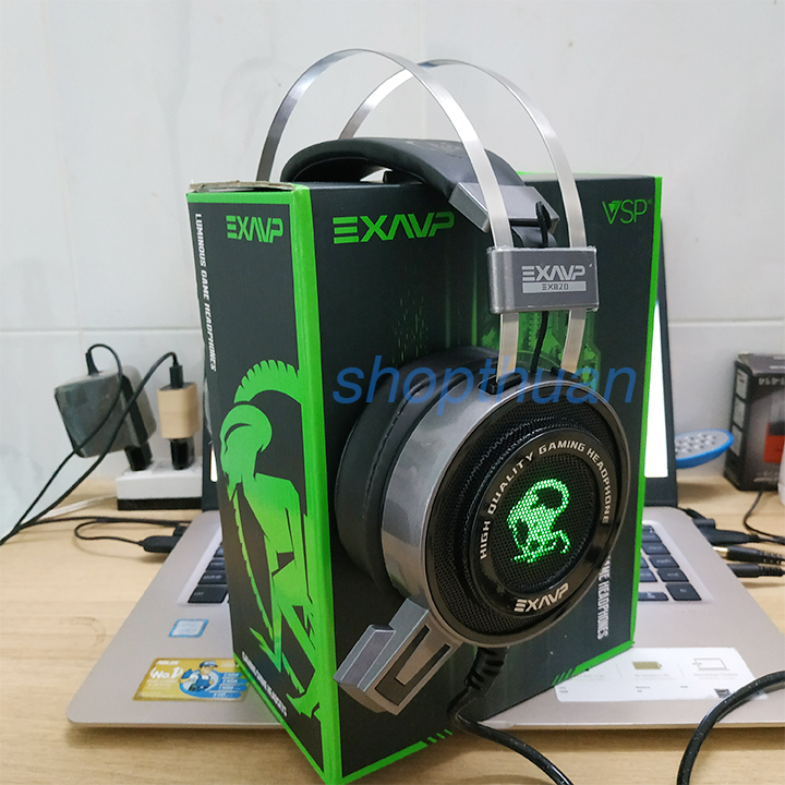 headphone chup tay EXAVP EX820 Headphone Chụp Tai EXAVP EX820 Có Rung Có Led