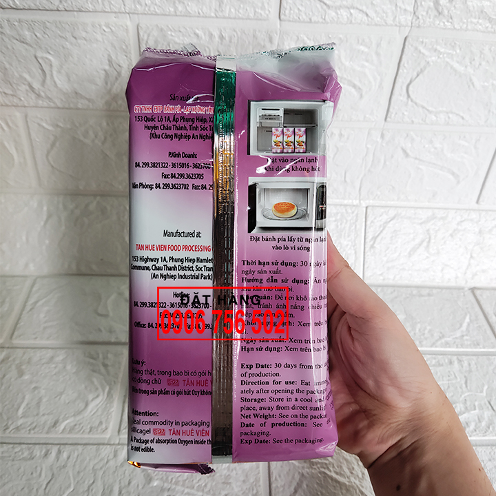 2 banh pia mon sau rieng 3 sao - tan hue vien