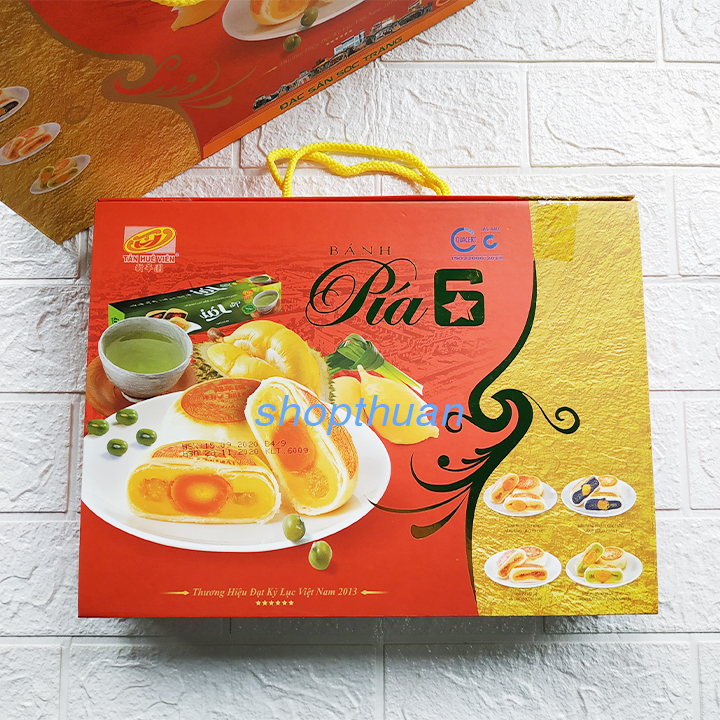 banh pia kim sa 6 sao co tra xanh