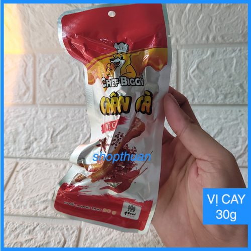 Chân gà ăn liền Chef Biggy vị cay 30g