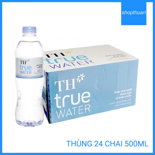 Nước tinh khiết TH True Water 500ml thùng 24 chai