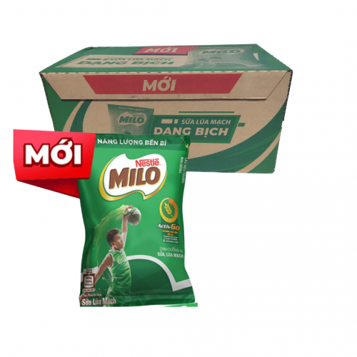 Sữa lúa mạch Milo ít đường hộp 180ml