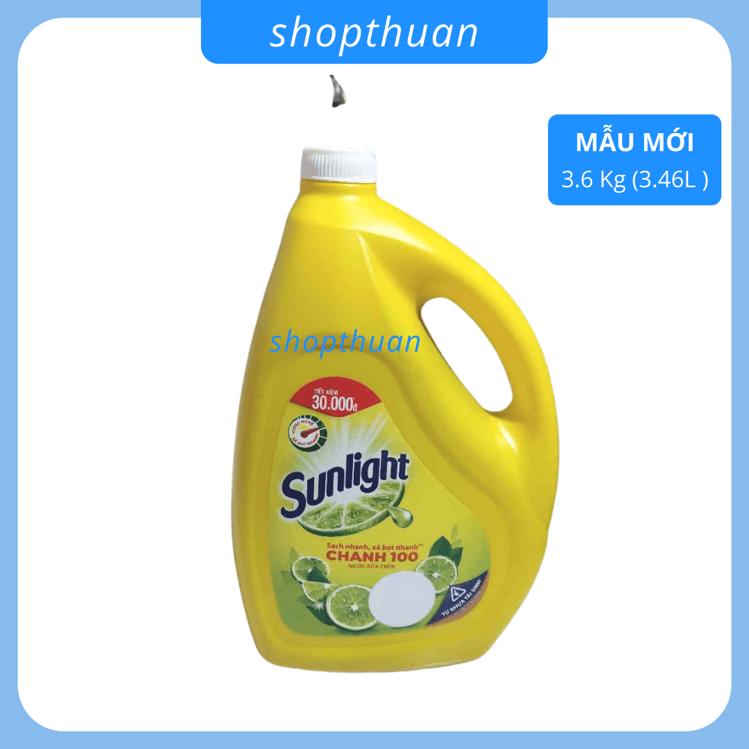 nuoc rua chen sunlgiht chanh 3kg6