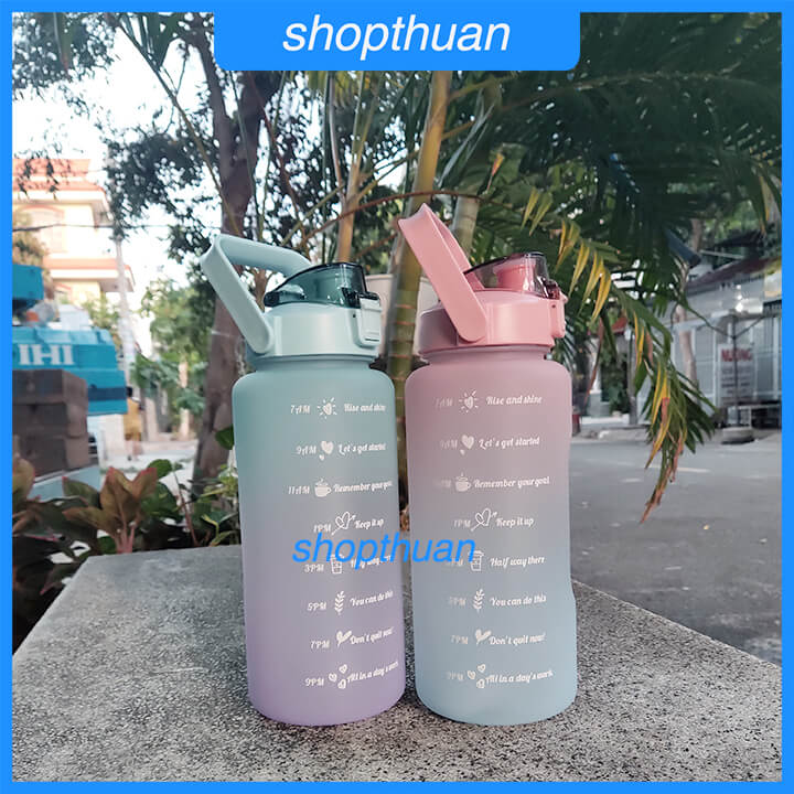binh nuoc nhưa 2 lit nhac uong nuoc